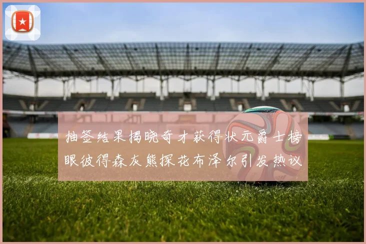 抽签结果揭晓奇才获得状元爵士榜眼彼得森灰熊探花布泽尔引发热议