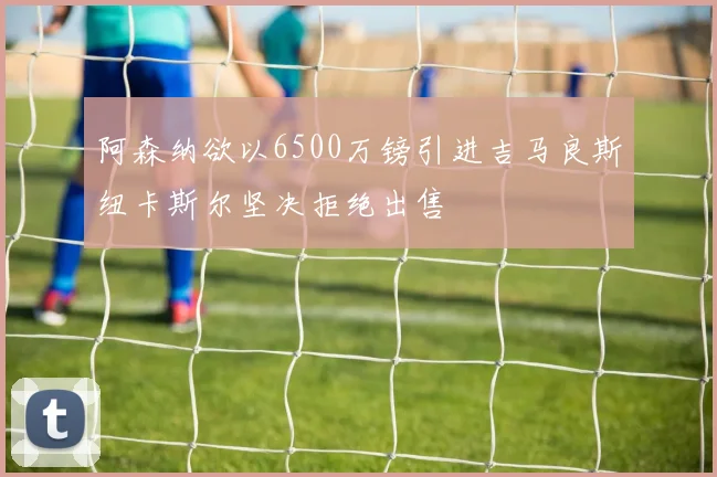 阿森纳欲以6500万镑引进吉马良斯纽卡斯尔坚决拒绝出售